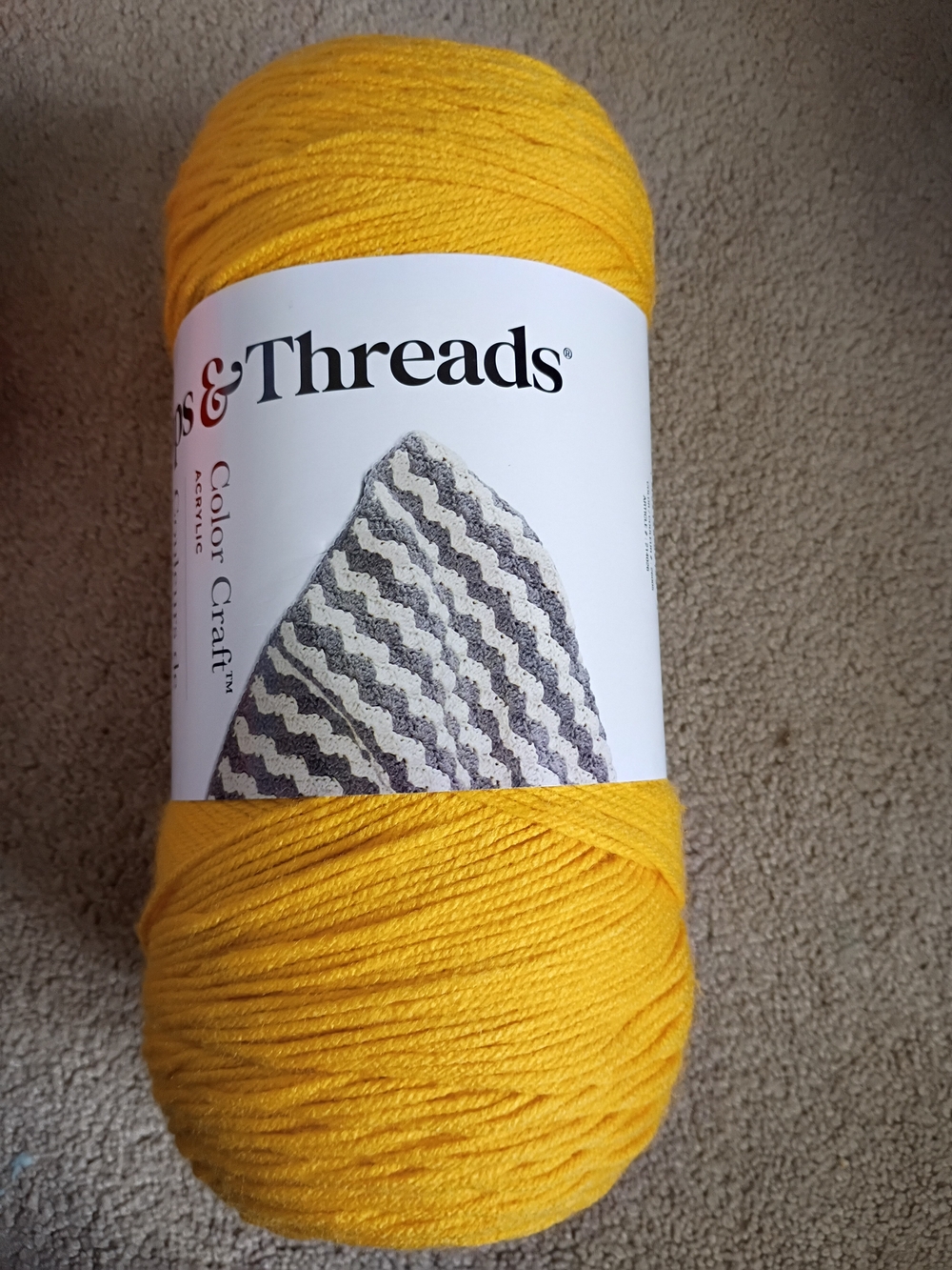Loops & Threads Acrylic Yarn - Sunny New